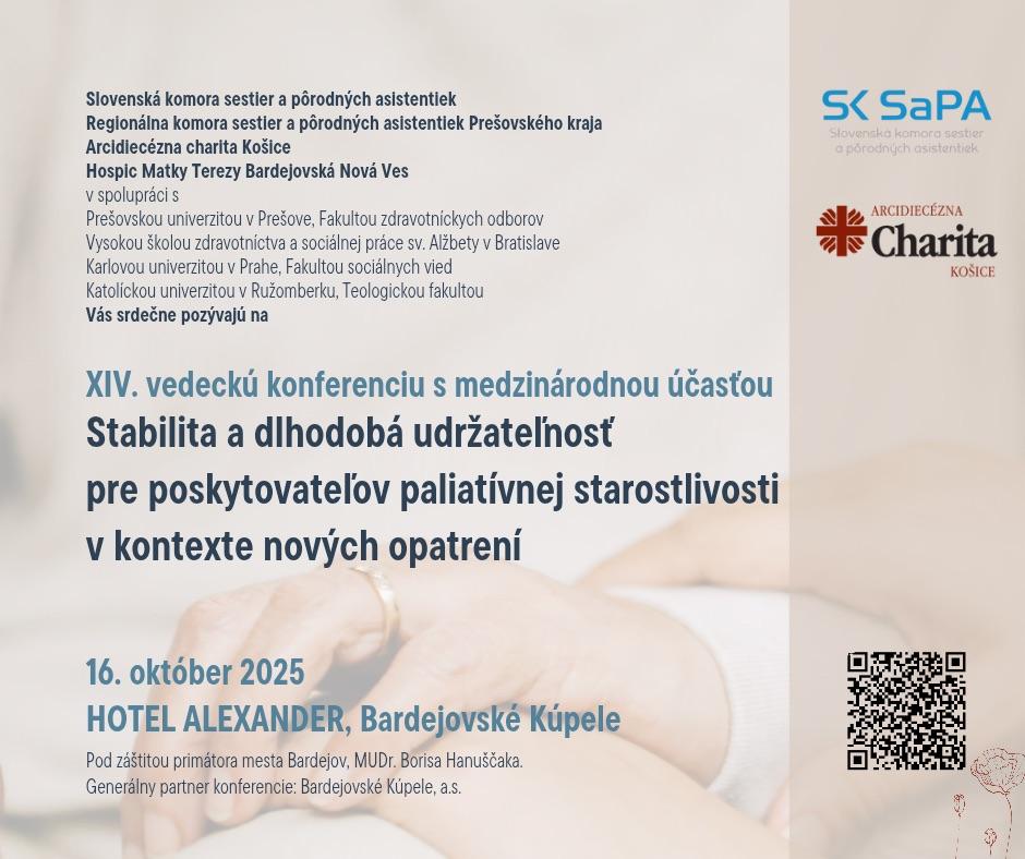 Bardejov, paliativa, konferencia