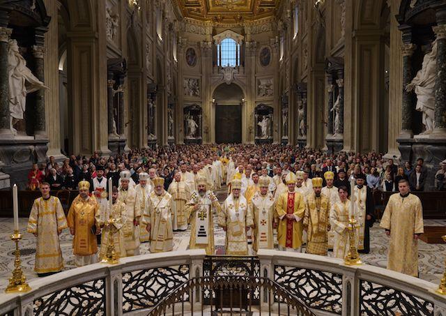 Rím, púť, gréckokatolíci, Laterán