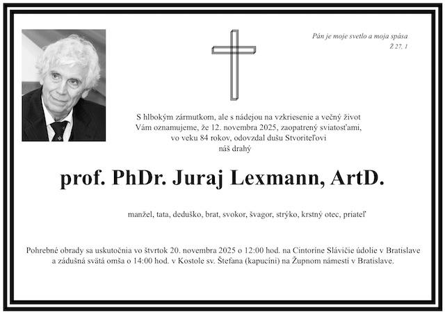 Juraj Lexmann, parte