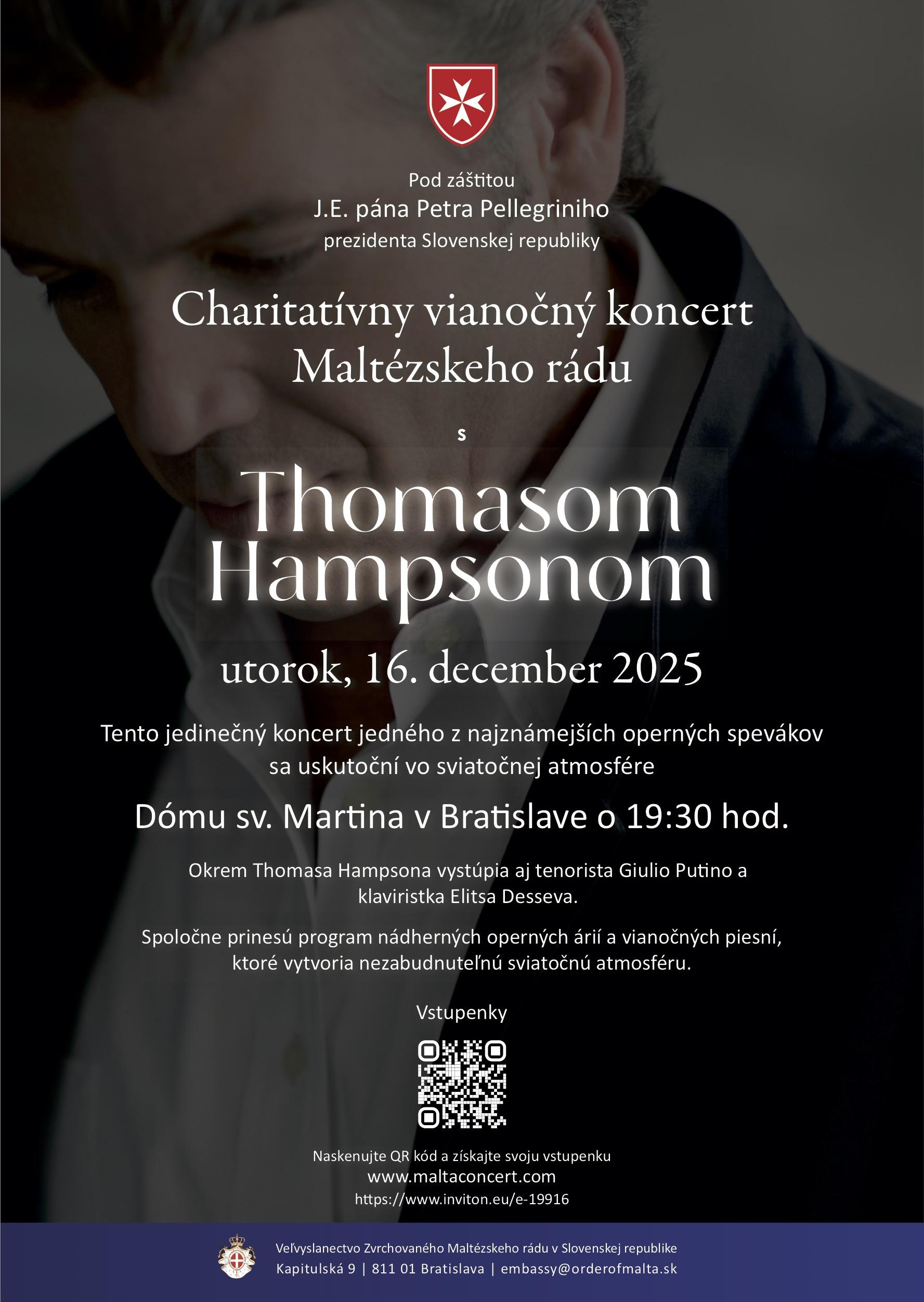 Bratislava, Maltzsky, rad, vianocny, koncert, plagat