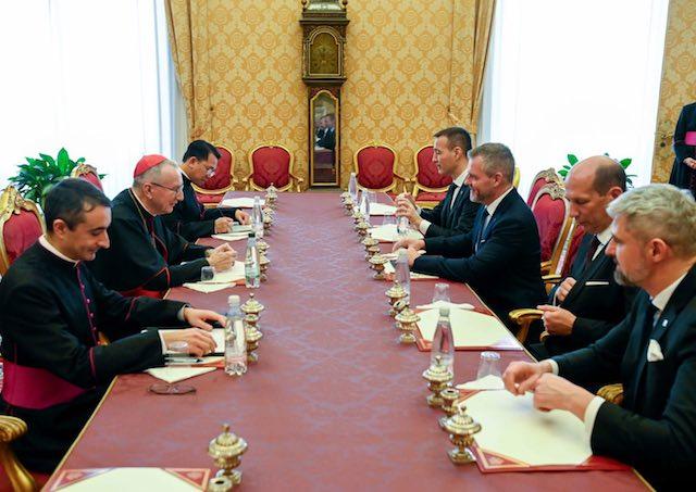 Vatikn, Pellegrini, Parolin