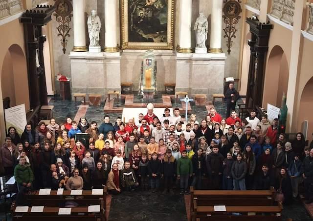 Banská Bystrica, koledn�ci, Dobr� novina