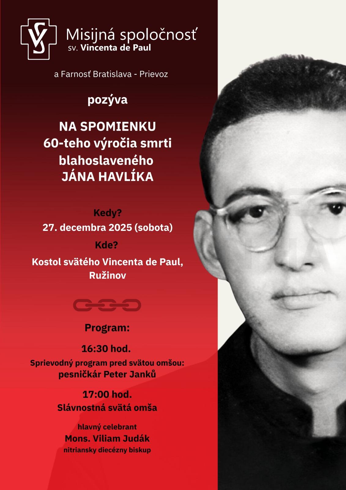 Bratislava, Havlik, spomienka, vyrocie, smr�, plagat