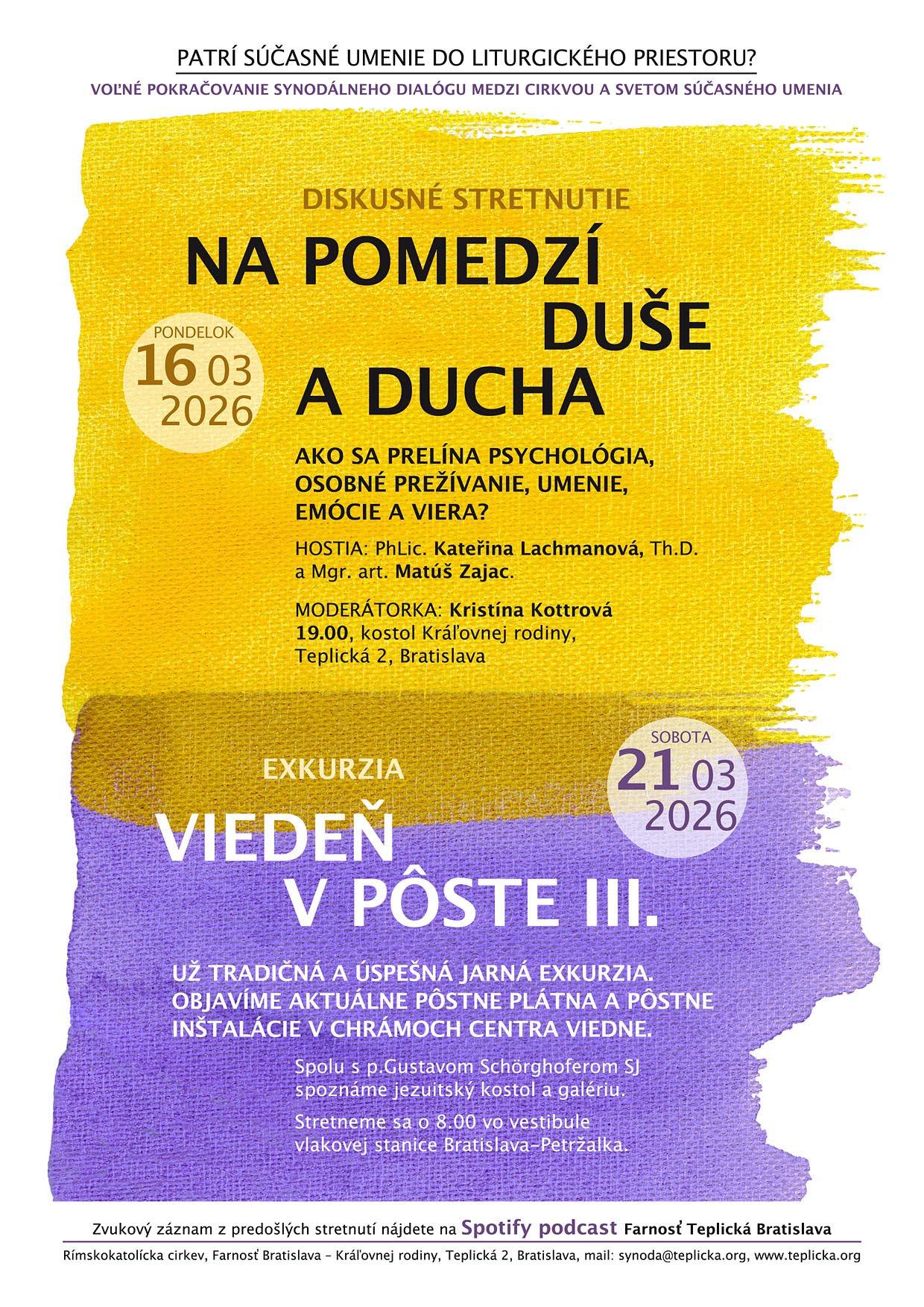 Bratislava, diskusia, synoda, plagat