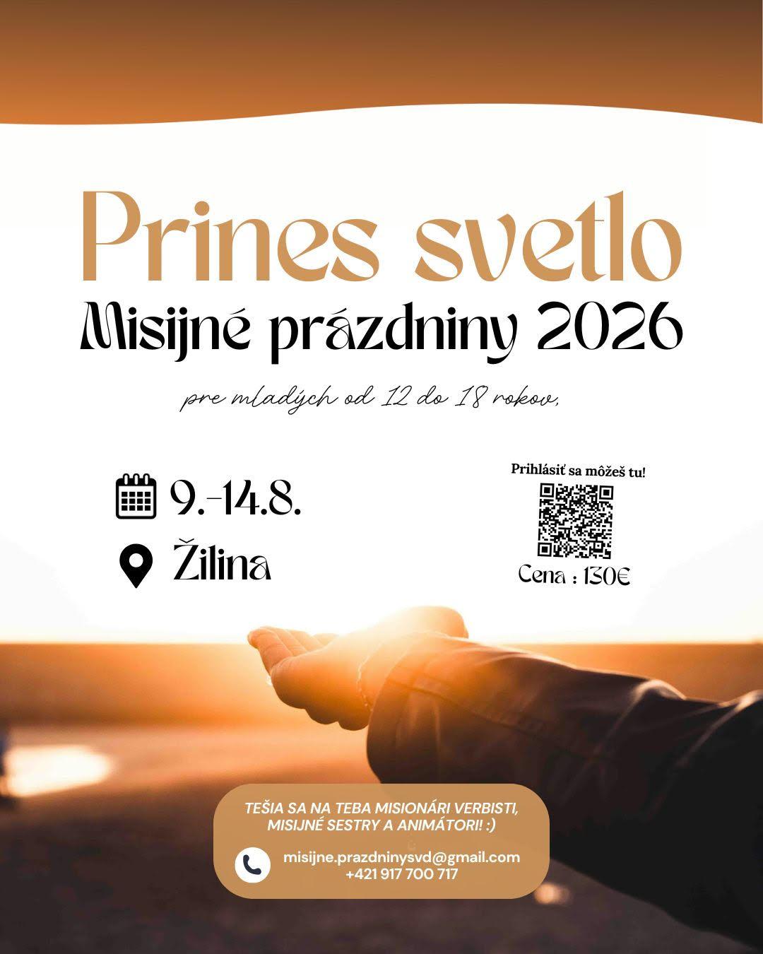 Bratislava, misijne prazdniny