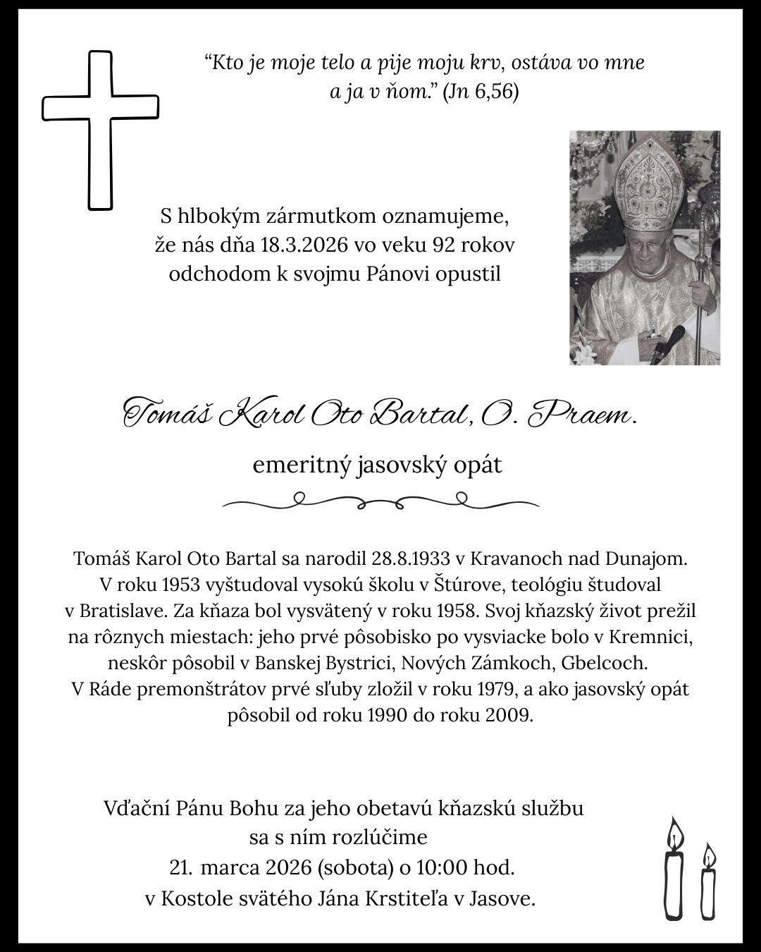 Parte, Karol Tom� Bartal