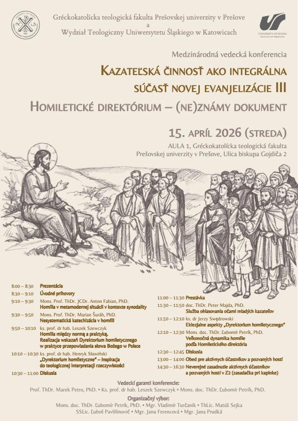 Prešov, konferencia, plagat