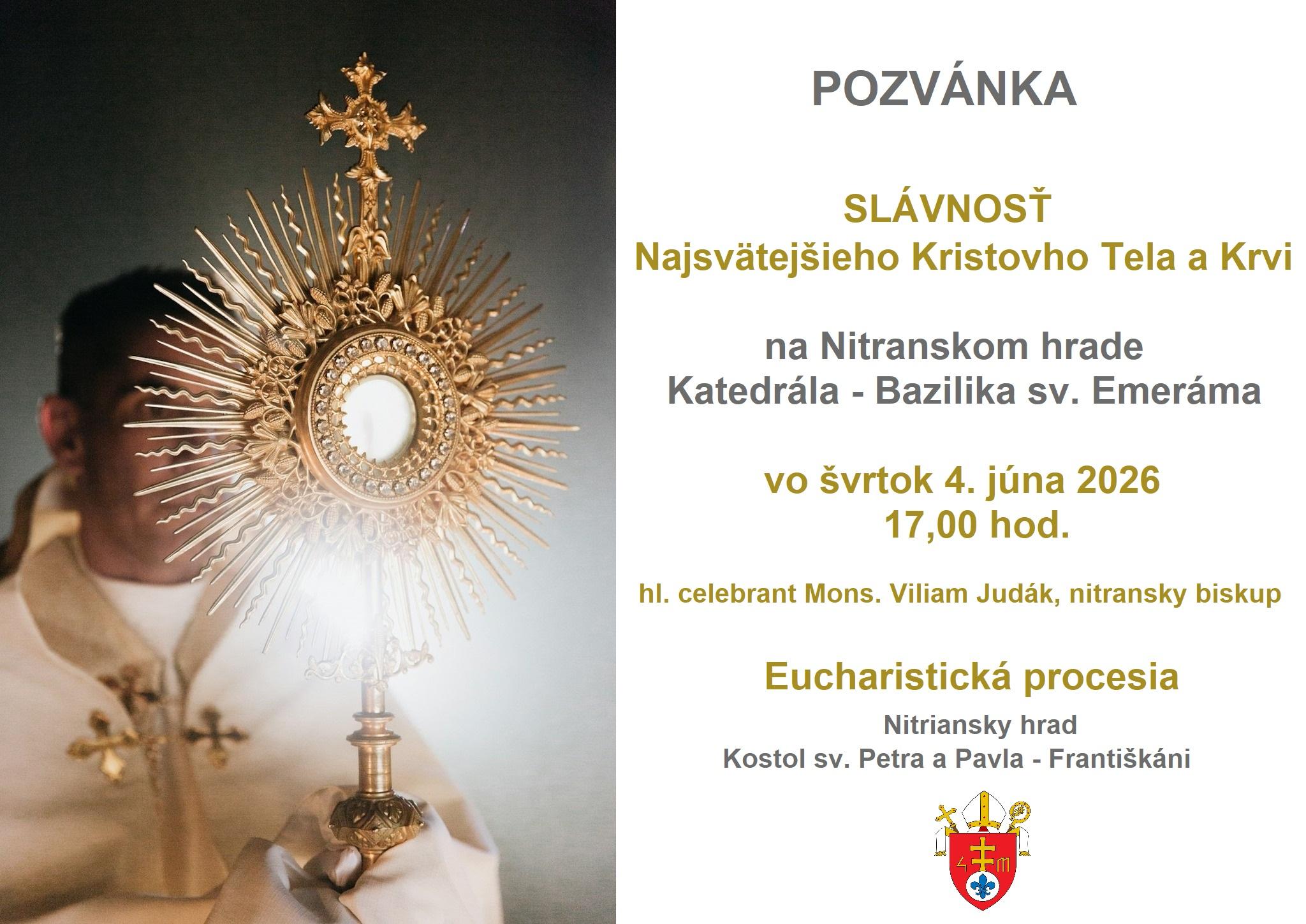 Nitra, Božie telo, plagat