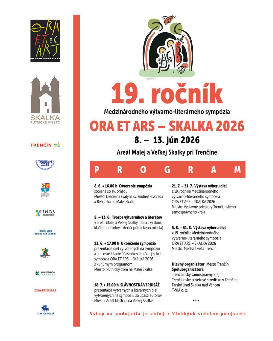 Skalka, Ora et ars, plagat