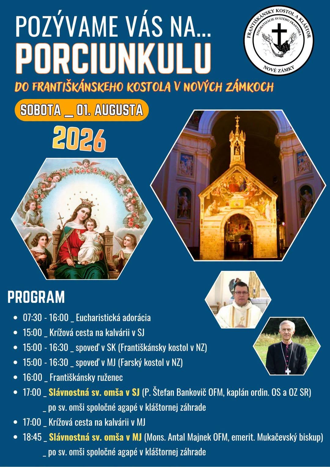 Nové Zámky, Porciunkula