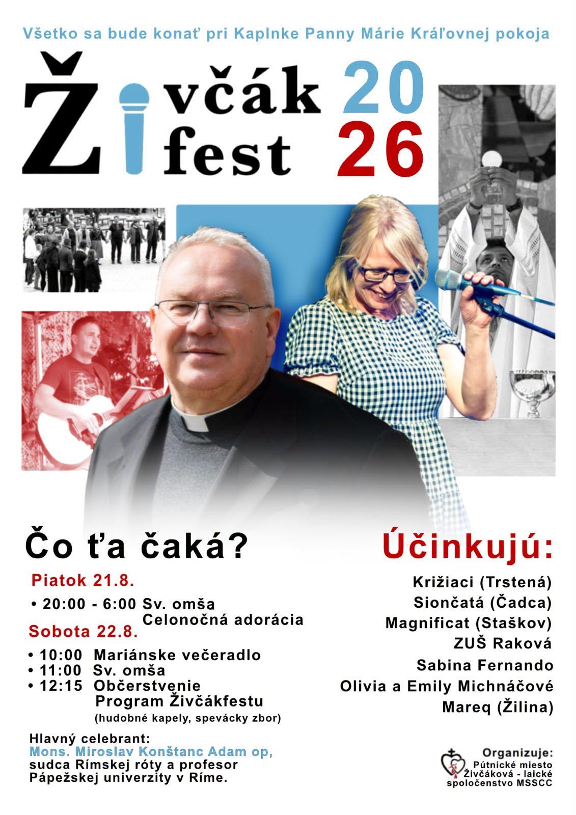 Živčákfest, plagát, 2026