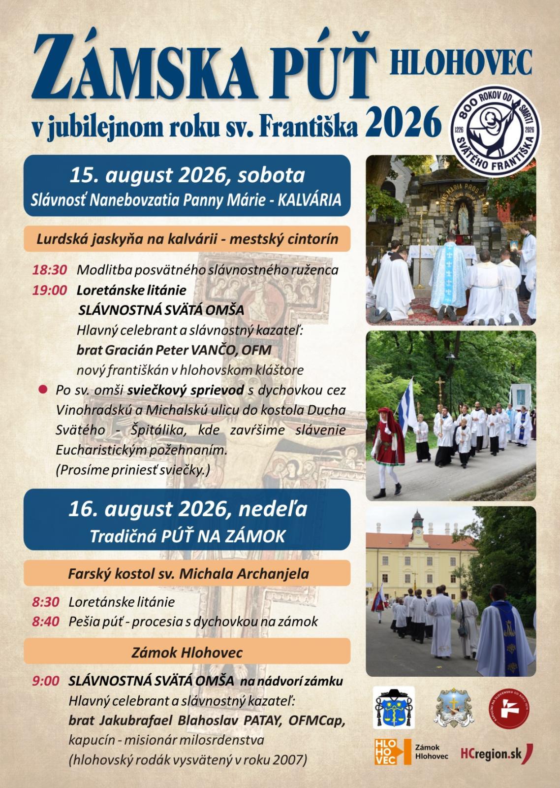 Hlohovec, Zamska put, plagat, 2026