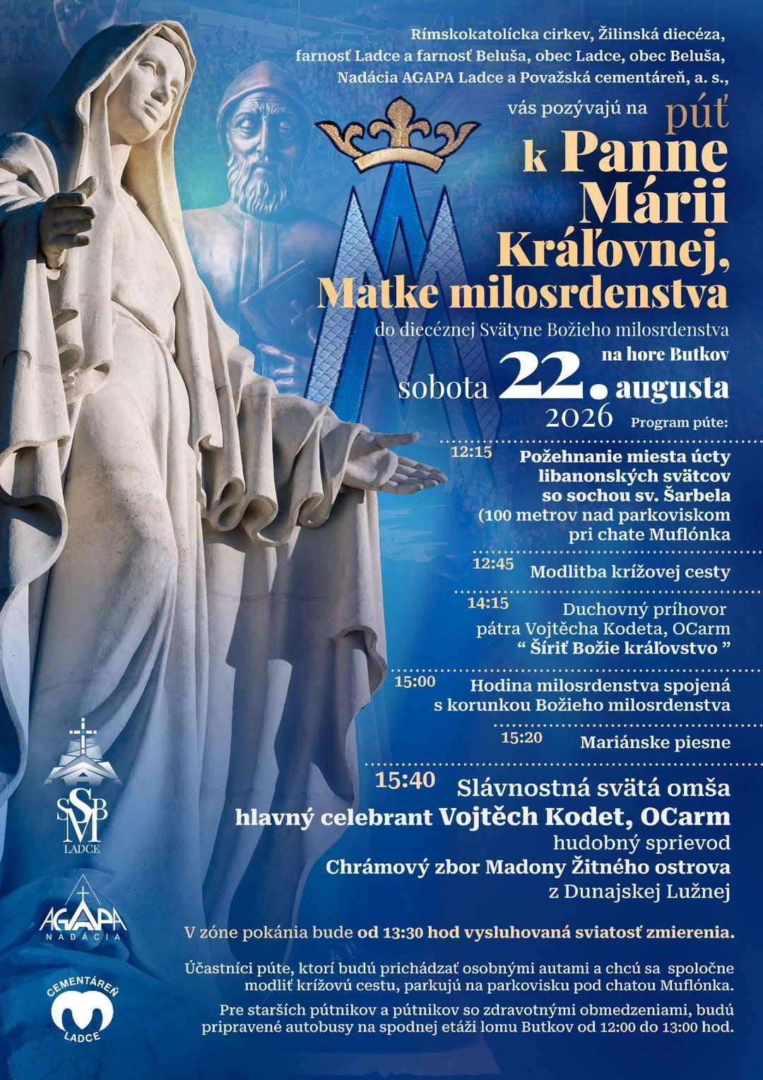 Butkov, put, Kráľovná, plagát, 2026