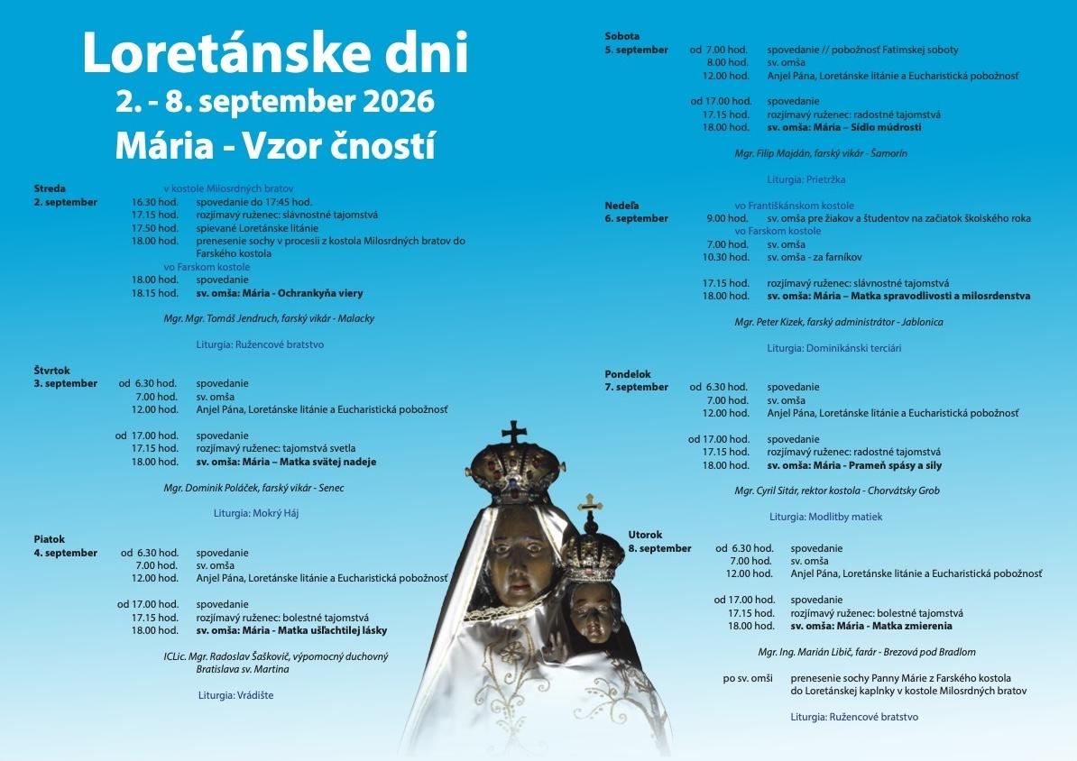 Skalica, Loretánske dni, plagat, 2026