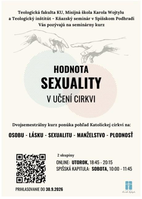 Bratislava, kurz, sexualita, plagat, 2026