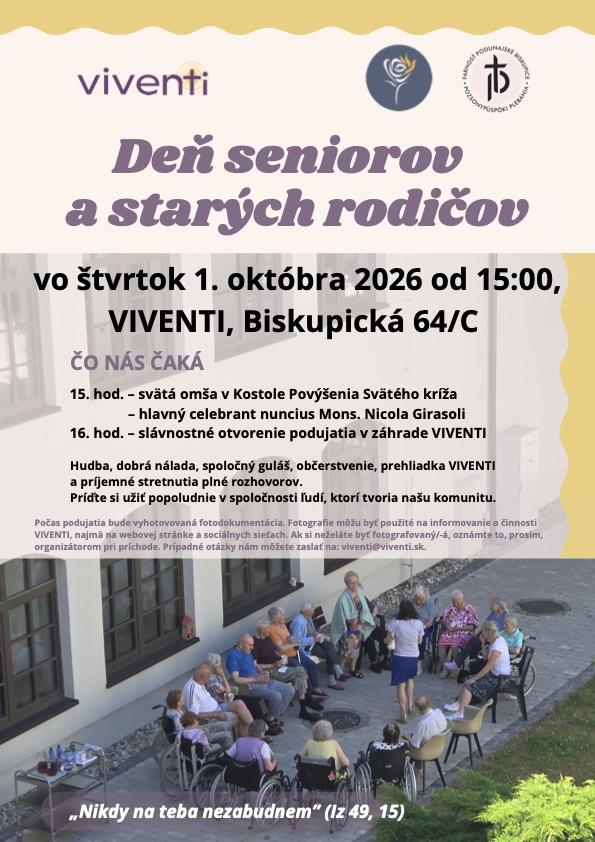 Bratislava, Viventi, seniori, plagat, 2026