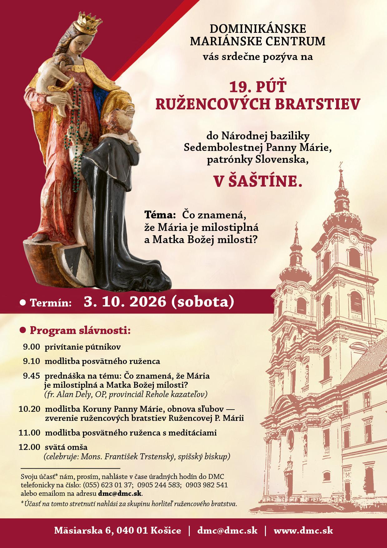 Sastin, put ruzencovych bratstiev, plagat, 2026